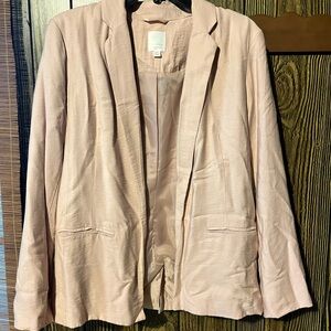 LC Lauren Conrad Light Pink Blazer